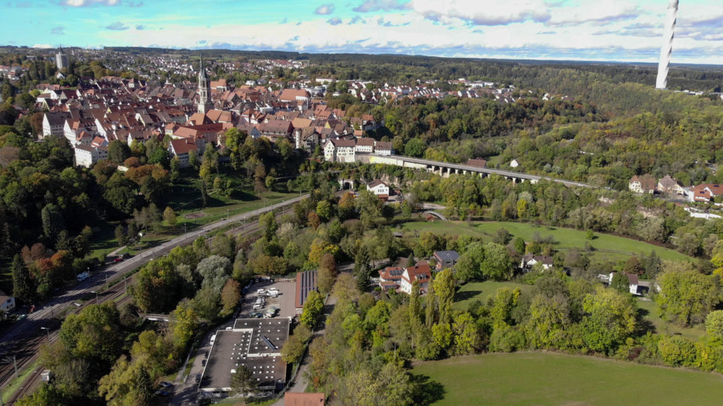 Das Gelände für die Landesgartenschau